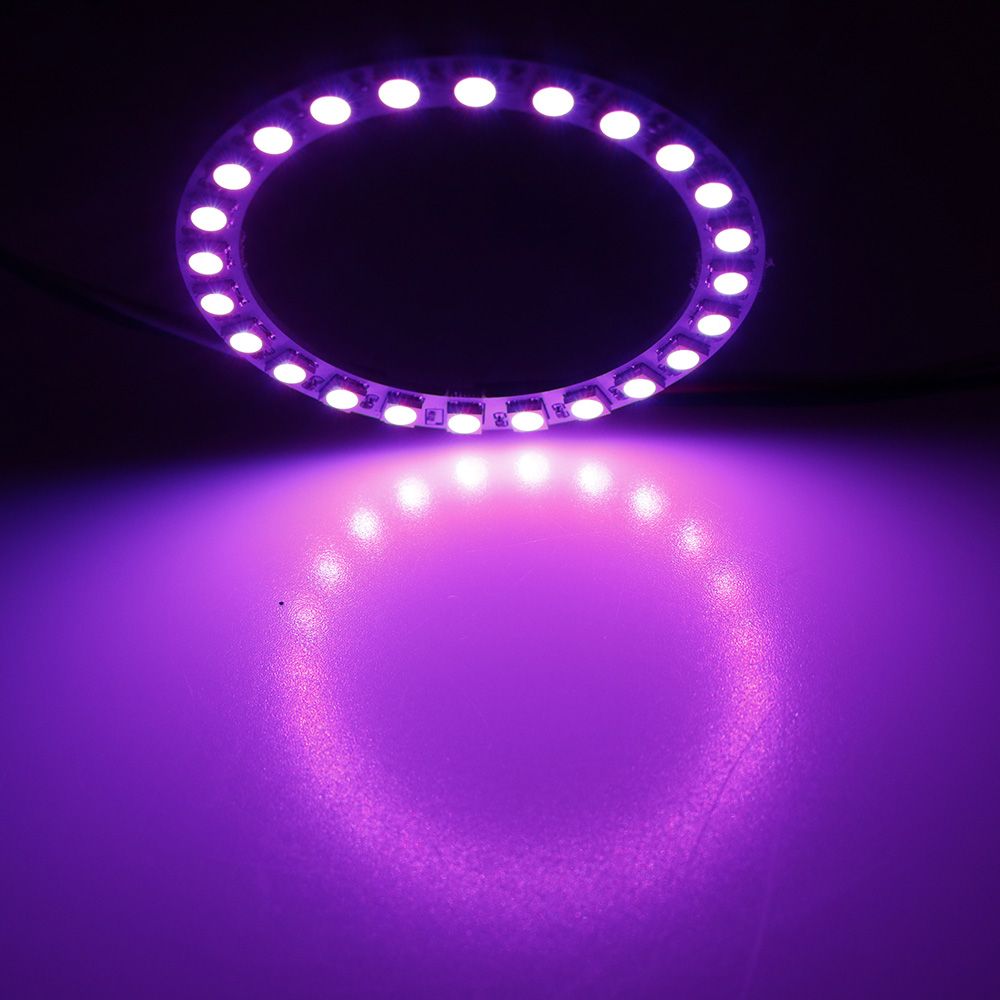 DC5V-24-Bits-Pixel-Ring-Individually-Addressable-Round-DIY-WS2812B-5050-RGB-LED-Module-Strip-1491086