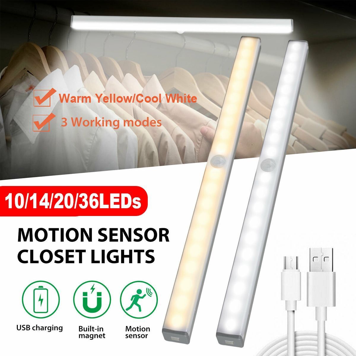 10-36LEDs-Under-Closet-Light-Motion-Sensor-USB-Rechargeable-Magnetic-Strip-Lamp-1664649