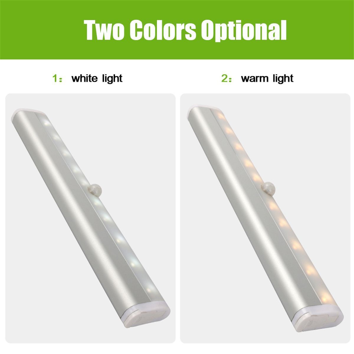 10-LED-LED-Motion-Sensor-Cabinet-Light-Bar-Wireless-BatteryUSB-Powered-WarmWhite-Lighting-for-Wardro-1744315