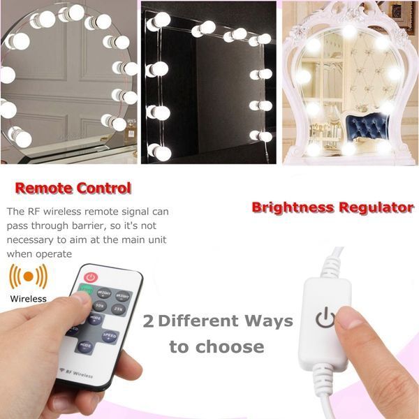 10pcs-Vanity-LED-Mirror-Dimmable-Light-Bulbs-kit-Cosmetic-Makeup-Hollywood-Style-1282435