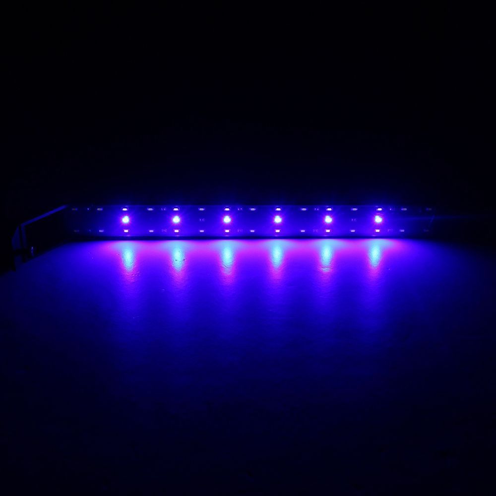 14W-53cm-Blue--White-LED-Adjustable-Aquarium-Fish-Tank-Lamp-Super-Slim-Clip-On-Light-1358342