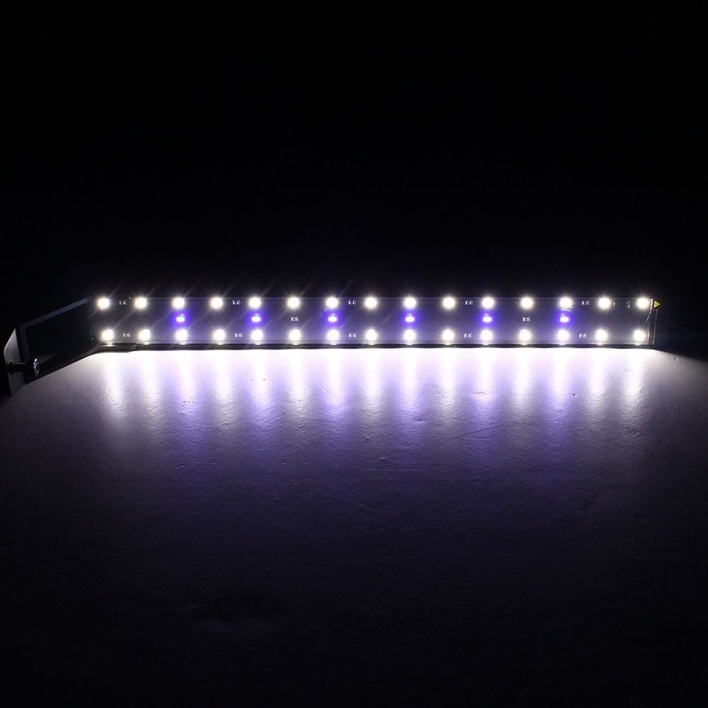 14W-53cm-Blue--White-LED-Adjustable-Aquarium-Fish-Tank-Lamp-Super-Slim-Clip-On-Light-1358342