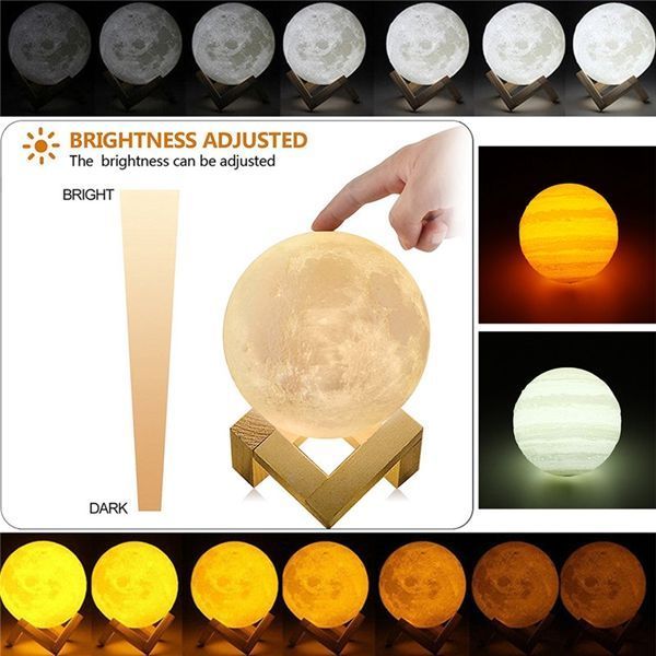 15cm-3D-Earth-Lamp-USB-Rechargeable-Touch-Sensor-Color-Changing-LED-Night-Light-Gift--DC5V-1288950