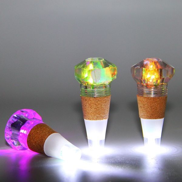 1W-Colorful-LED-Diamond-Shape-Wine-Bottle-Cap-Cork-Light-USB-Rechargeable-Home-Party-Decor-1209883