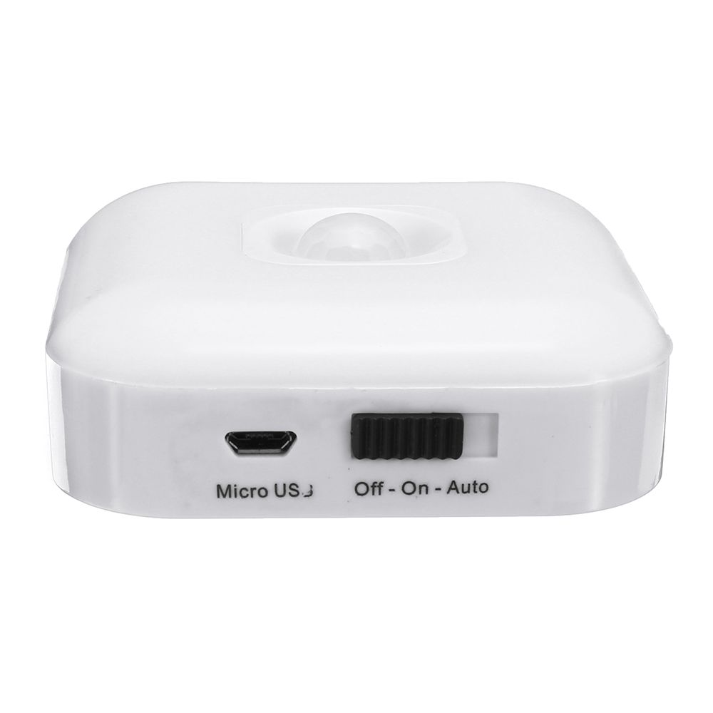 1W-USB-Rechargeable-8-LED-PIR-Motion-Sensor-Night-Light-Warm-WhiteWhite-Cabinet-Closet-Lamp-1292654