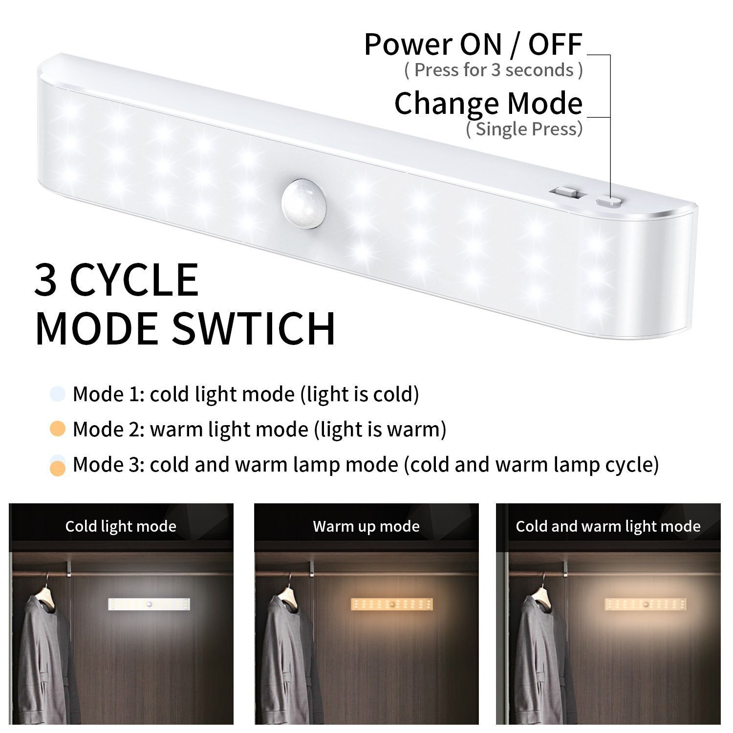 2030-LED-Closet-Wireless-Motion-Sensor-Light-Under-Cabinet-USB-Rechargeable-Stick-on-Night-Lamp-for--1740460