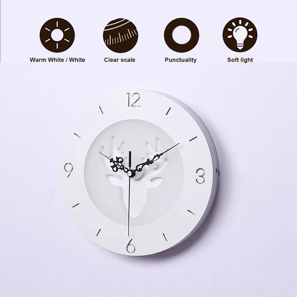 220V-LED-Nordic-Deer-Round-Clock-Night-Light-Wall-Lamp-Bedroom-Living-Room-Decor-24CM-1581540