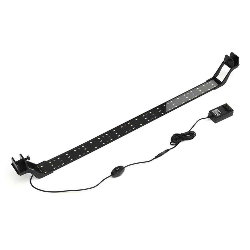 24W-85cm-Blue--White-LED-Adjustable-Aquarium-Fish-Tank-Lamp-Super-Slim-Clip-On-Light-1358343