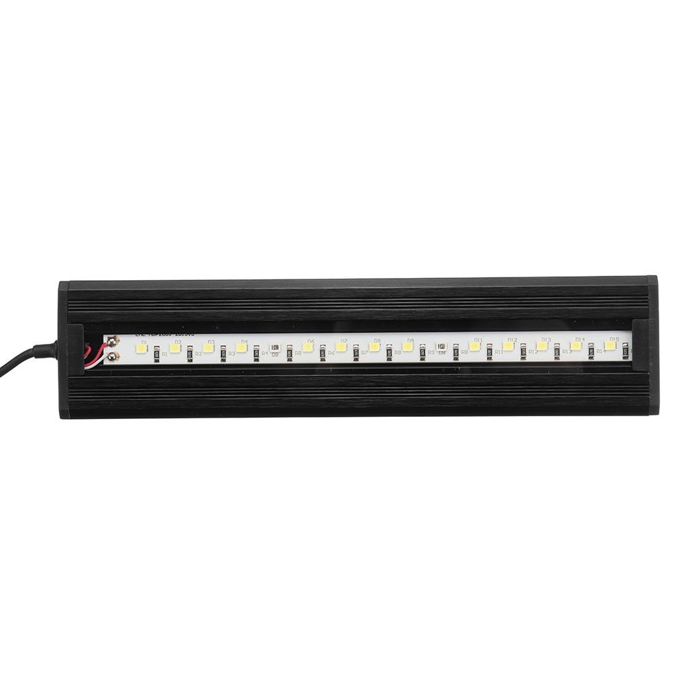 25W-18cm-Adjustable-2835-LED-Aquarium-Fish-Tank-Super-Slim-Light-Lamp-Black-1429924