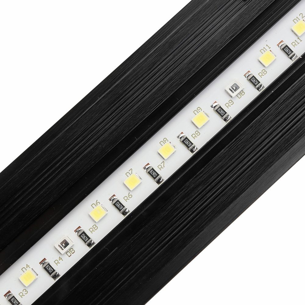 25W-18cm-Adjustable-2835-LED-Aquarium-Fish-Tank-Super-Slim-Light-Lamp-Black-1429924