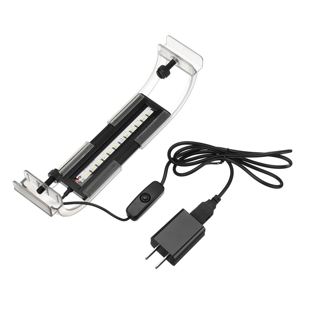 2W-13cm-Adjustable-2835-LED-Aquarium-Fish-Tank-Super-Slim-Light-Lamp-Black-1429384