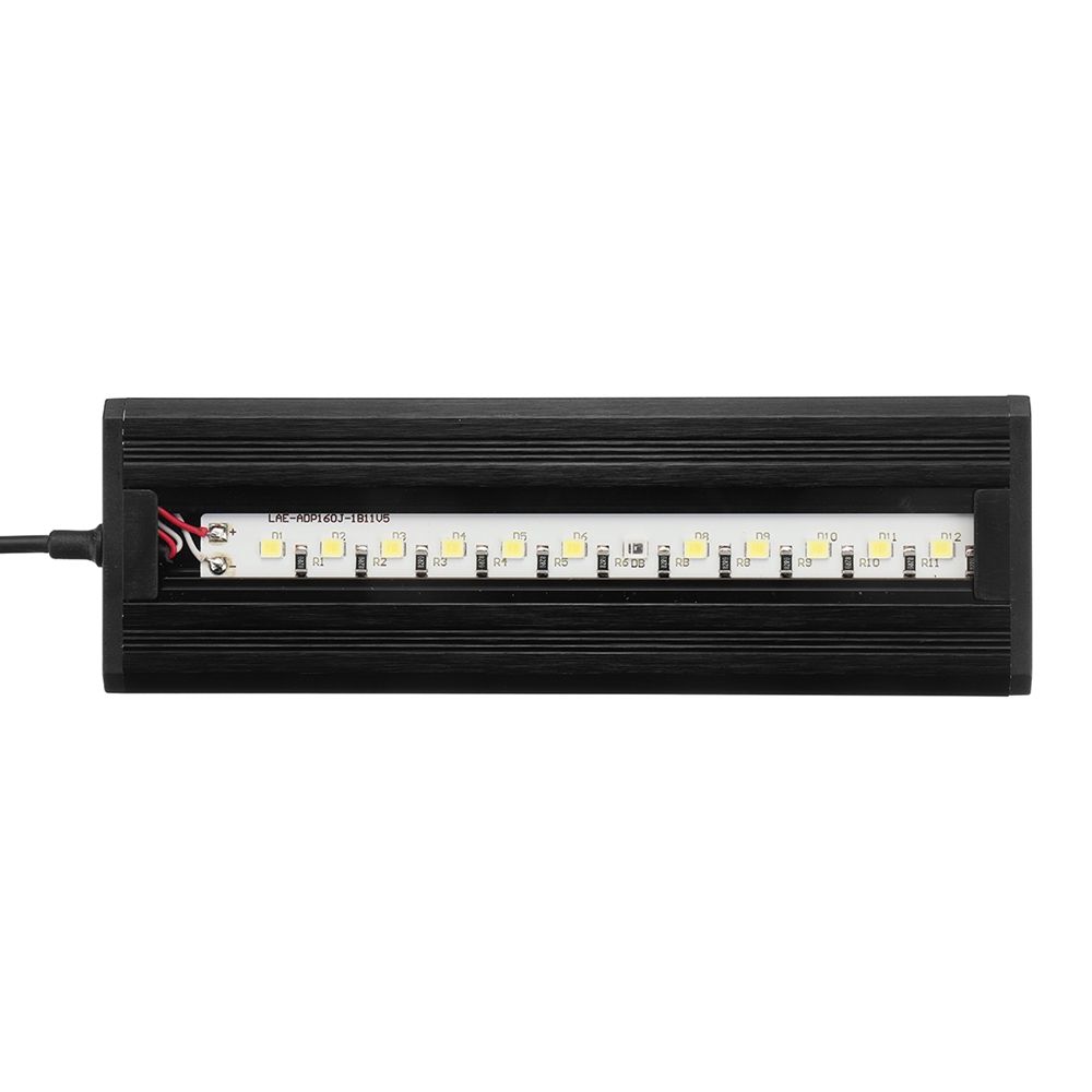 2W-13cm-Adjustable-2835-LED-Aquarium-Fish-Tank-Super-Slim-Light-Lamp-Black-1429384