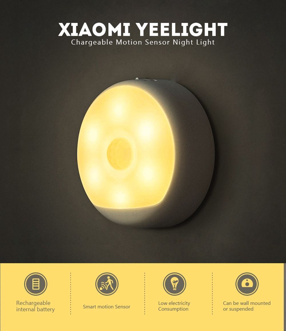 2pcs-Yeelight-YLYD01YL-LED-Infrared-Body-Motion-Sensor-Night-Light-USB-Rechargeable-Magnetic-Lamp--E-1554238