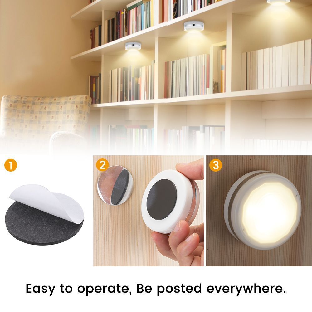 3-Pcs-4000K-LED-Puck-Light-Chen-Under-Cabinet-Light-Counter-Closet-1635626