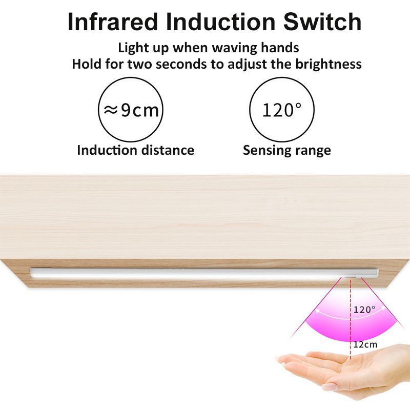 30cm40cm50cm-Motion-Sensor-LED-Cabinet-Light-USB-Powered--Closet-Night-Lamp-1711845