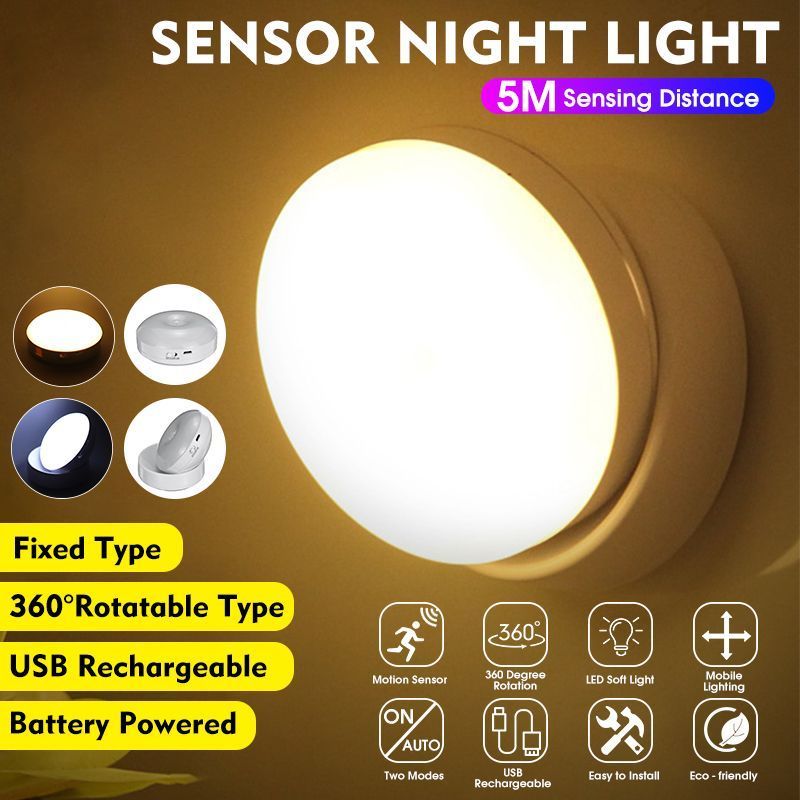 360-Degree-Rotation-LED-Motion-Sensor-Night-Light-USB-Rechargeable-Lamp-with-Magnetic-Base-for-Stair-1675089