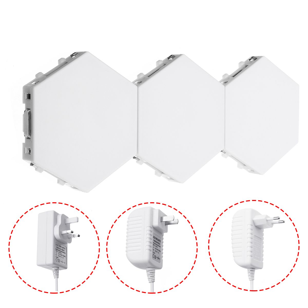 3PCS-DIY-White-Hexagonal-Lamp-Quantum-Modular-Touch-Sensitive-Wall-LED-Night-Light-1676111