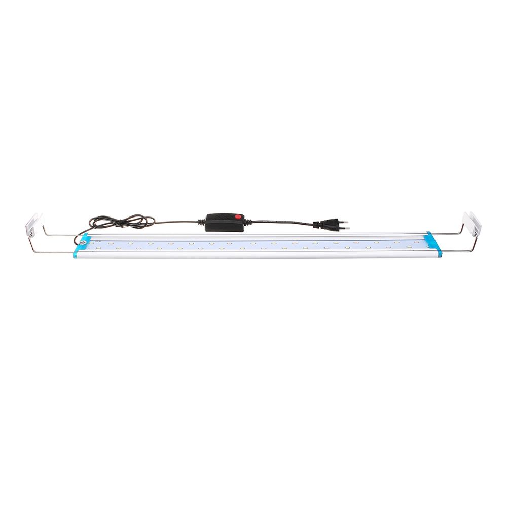 485CM-Aluminum-Adjustable-LED-Aquarium-Light--Fish-Tank-Panel-Lamp-BlueWhite-AC220V-1329349
