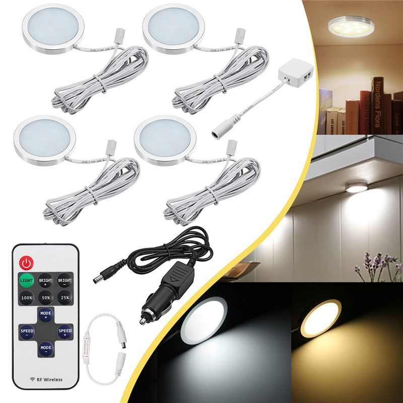 4pcs-12V-LED-Recessed-Down-Cabinet-Light-RV-Ceiling-Roof-Camper-Trailer-Boat-Lamp-1370197