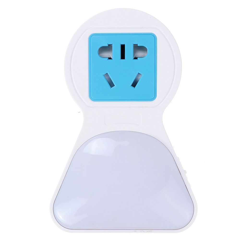 5A-9-LED-Plug-Socket-Lamp-Plug-in-Wall-Hallway-Night-Light-USB-Charging-USEU-Plug-1479176