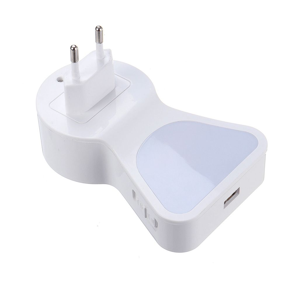 5A-9-LED-Plug-Socket-Lamp-Plug-in-Wall-Hallway-Night-Light-USB-Charging-USEU-Plug-1479176