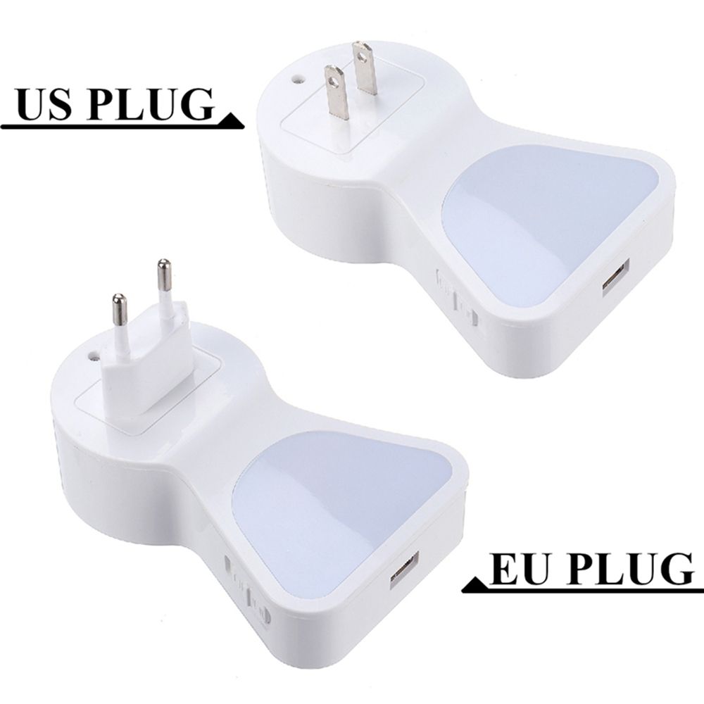 5A-9-LED-Plug-Socket-Lamp-Plug-in-Wall-Hallway-Night-Light-USB-Charging-USEU-Plug-1479176