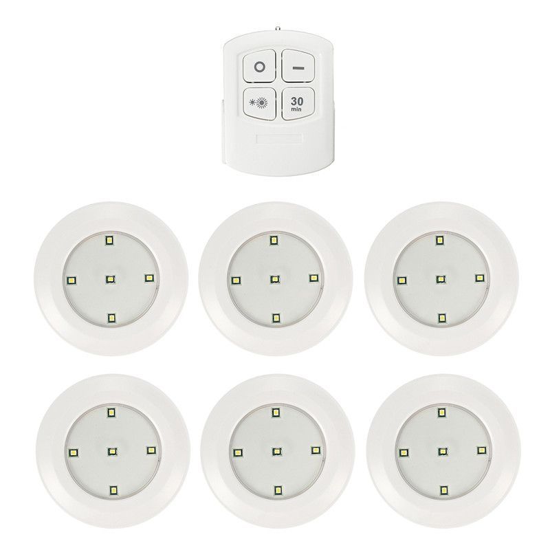 6PCS-LED-Wireless-Cabinet-Light-Kitchen-Counter-Under-Touch-Closets-Lighting-Puck-Lamp-with-Remote-C-1697727