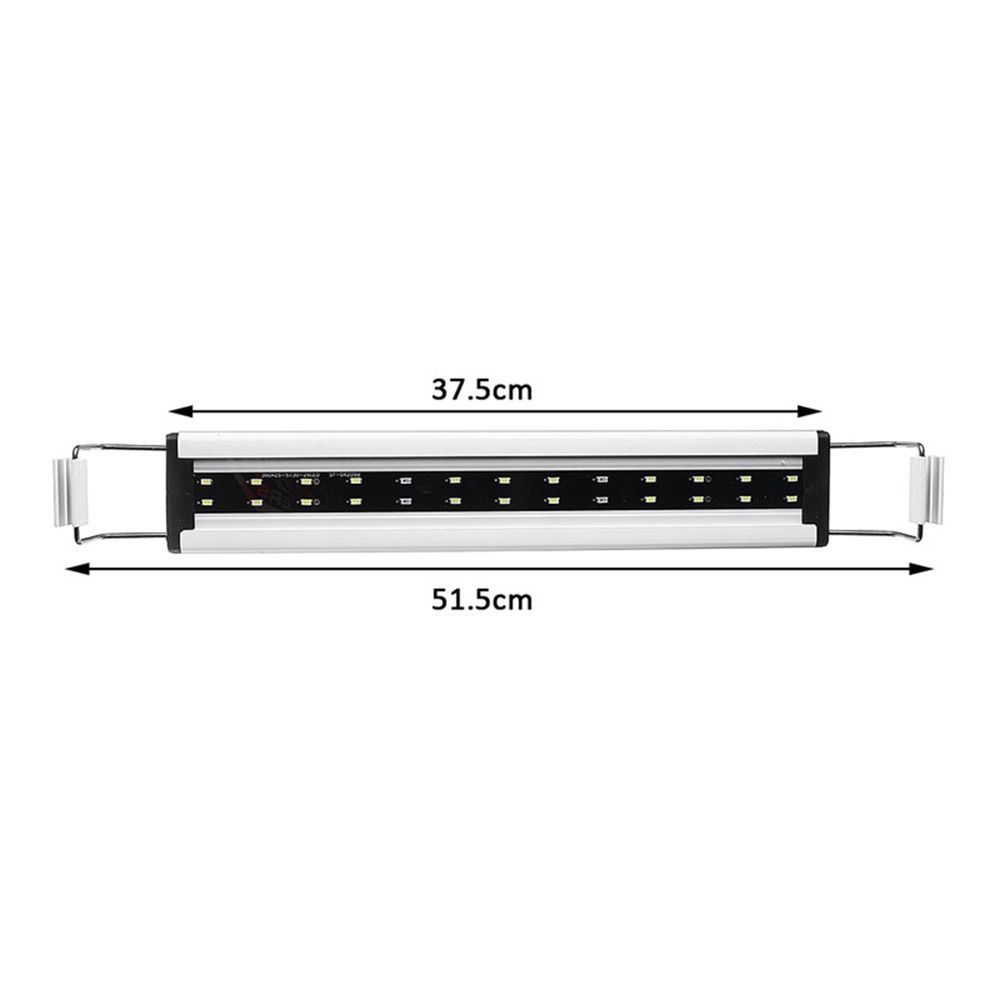 8W-26-LED-Aquarium-Fish-Tank-Light-Panel-BlueWhite-Lamp-Adjustable-Aluminum-1336171