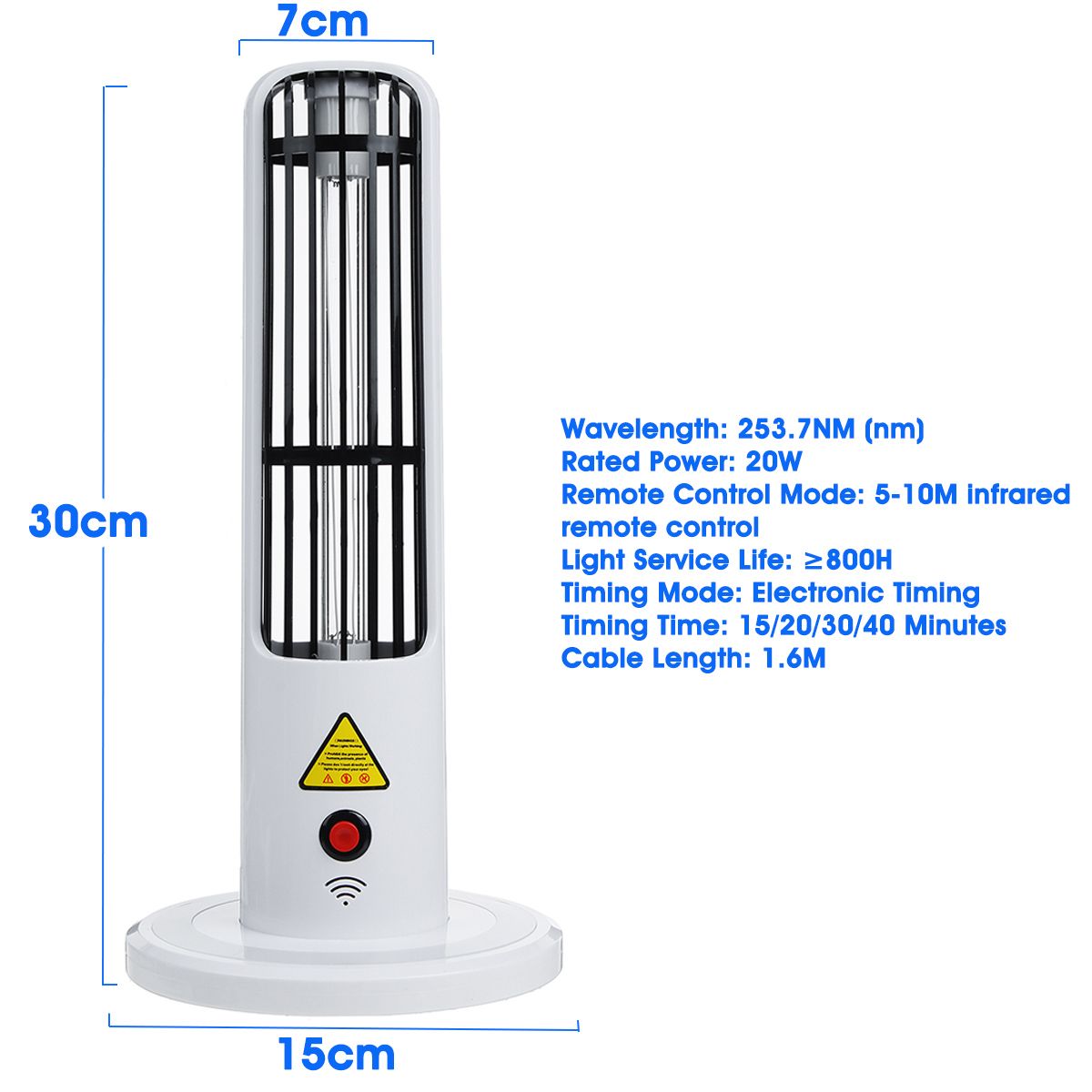 AC110V220V-20W-Germicidal-Light-Sterilizer-Ultraviolet-UVC-Ozone-Disinfection-Timing-Lamp-with-Remot-1711890