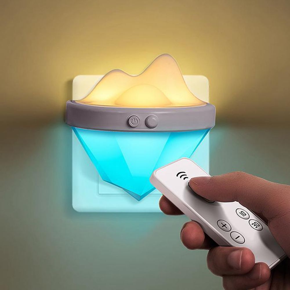AC220V-Iceberg-LED-Remote-Control-Night-light-Plug-in-Dimmable-Timer-for-Indoor-Bedside-Baby-Room-1459688