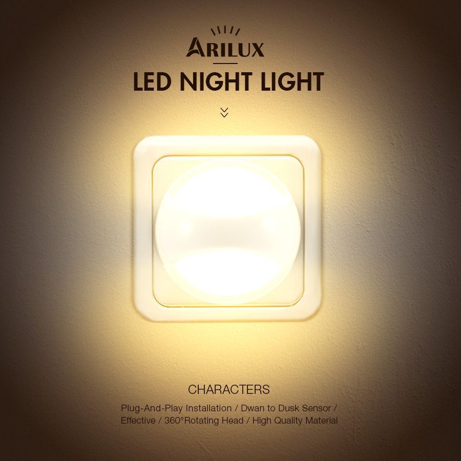 ARILUXreg-360-Degree-Rotation-Smart-Light-Sensor-LED-Plug-in-Wall-Night-Lamp-for-Bedroom-1174679