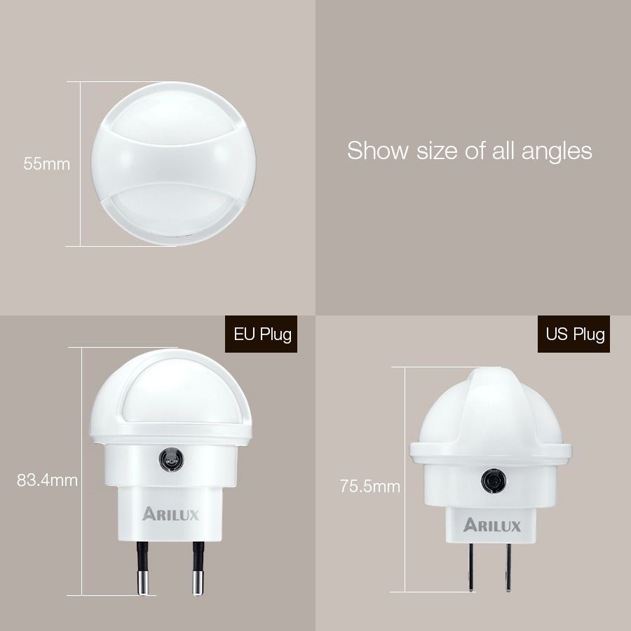 ARILUXreg-360-Degree-Rotation-Smart-Light-Sensor-LED-Plug-in-Wall-Night-Lamp-for-Bedroom-1174679