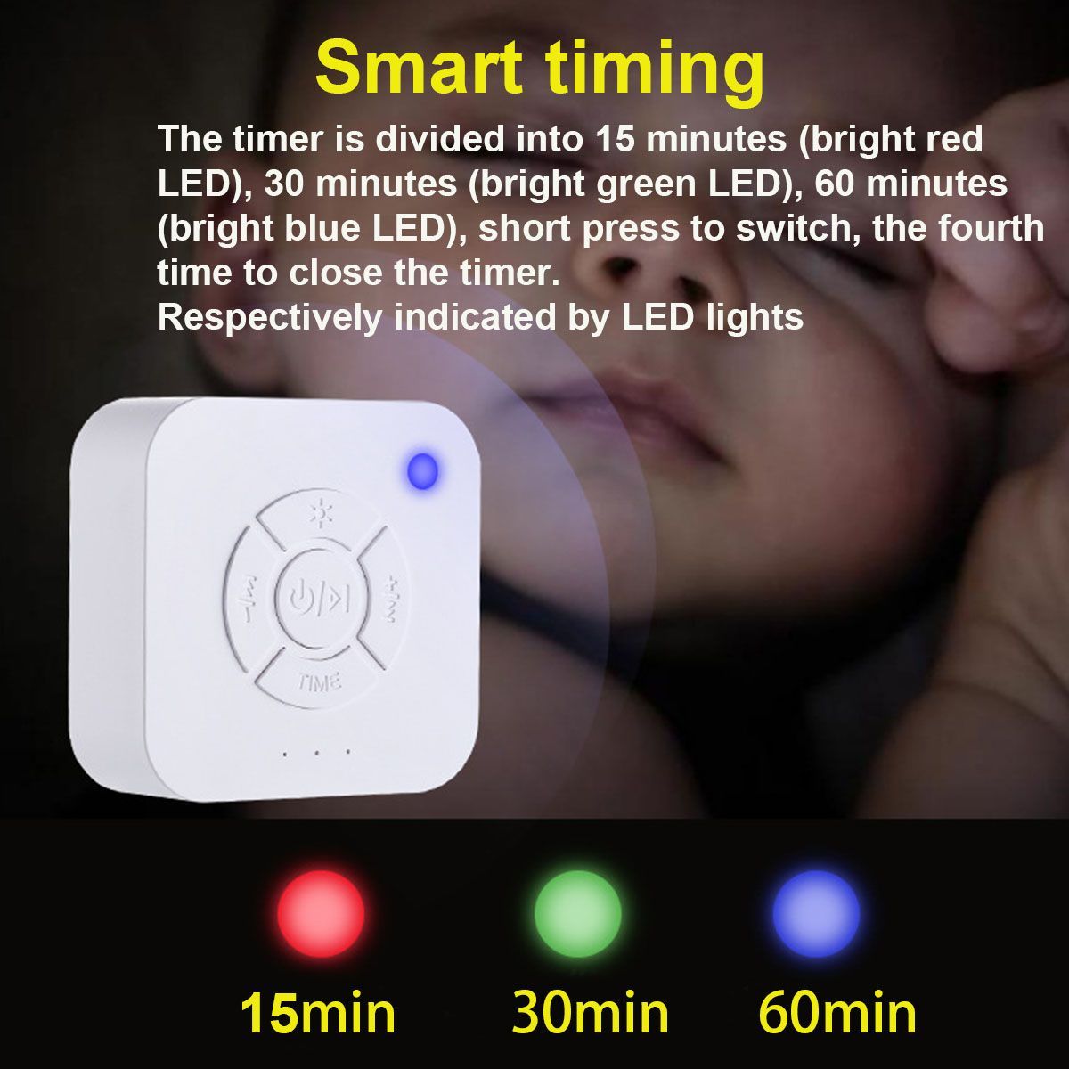 Baby-Mini-Nature-Sound-White-Noise-Machine-USB-Deep-Sleep-Therapy-Relaxation-Music-Night-Light-1744202