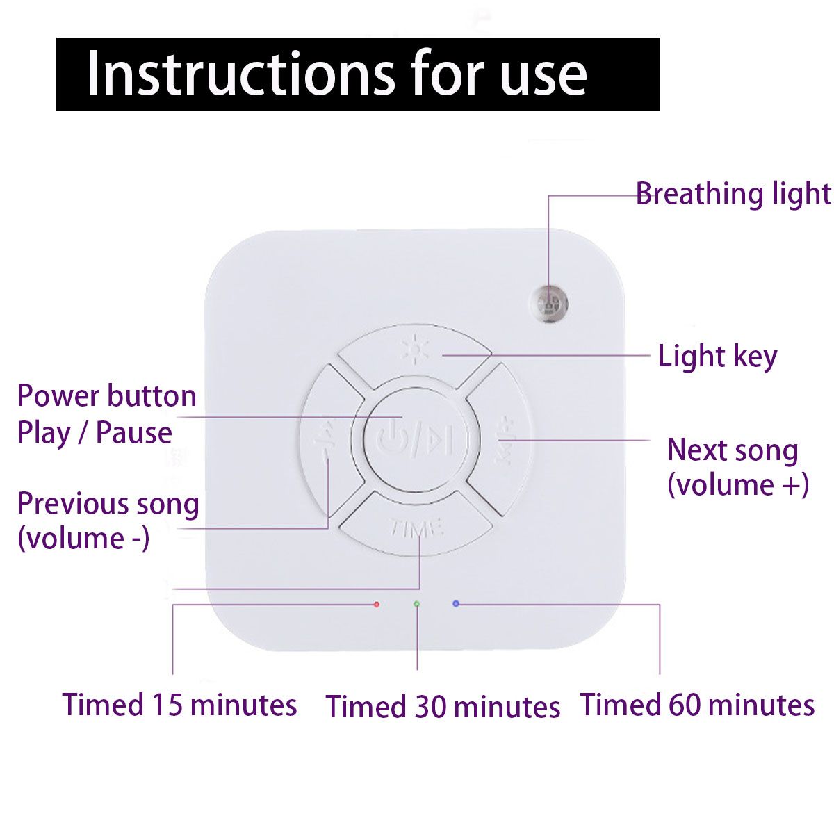 Baby-Mini-Nature-Sound-White-Noise-Machine-USB-Deep-Sleep-Therapy-Relaxation-Music-Night-Light-1744202
