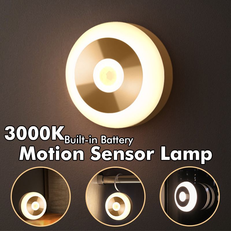 Bakeey-PIR-Motion-LED-Sensor-Night-Light-Rechargeable-Lamp-1460834