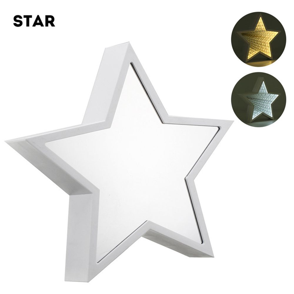 Creative-Cute-Star-Mirror-Lamp-LED-Tunnel-Night-Light-for-Kid-Gift-Atmosphere-Light-WhiteWarm-White-1302978