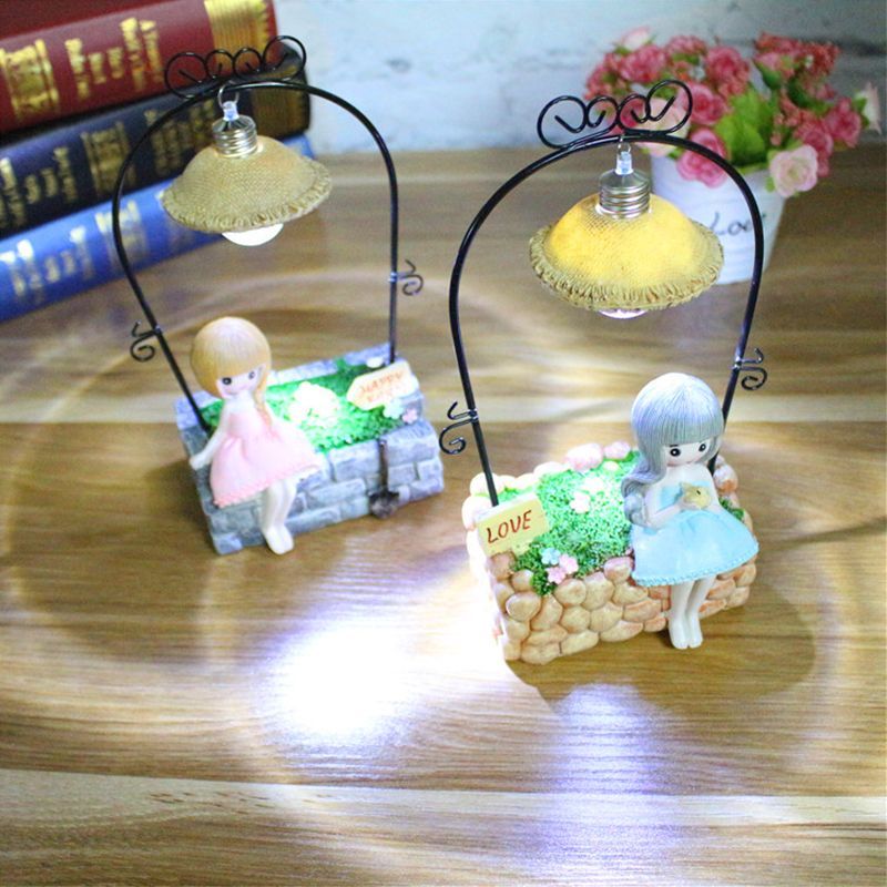 Creative-Farm-Girl-Table-Night-Light-Resin-Craft-Character-Ornaments-Xmas-Gifts-1640922