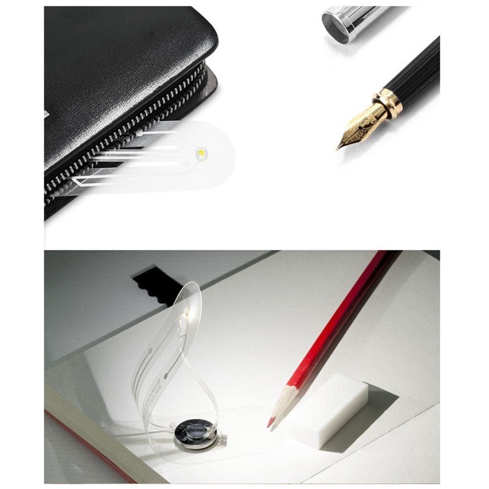Creative-Flexible-Folding-LED-Clip-On-Reading-Book-Light--Battery-Powered-Bookmark-Desk-Lamp-1316570