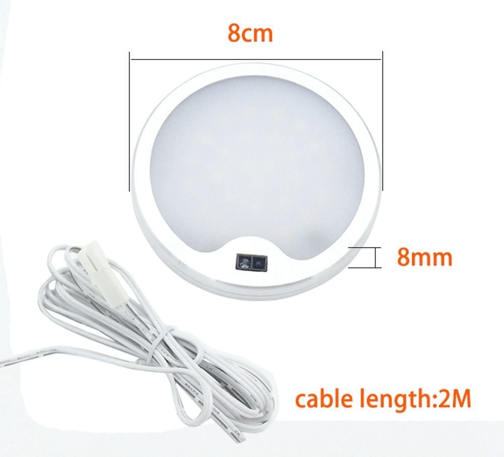 DC12V-5W--Round-Hand-Wave-Sensor-LED-Switch-Cabinet-Light-Aluminum-Kitchen-Wardrobe-Counter-Lamp-1352373