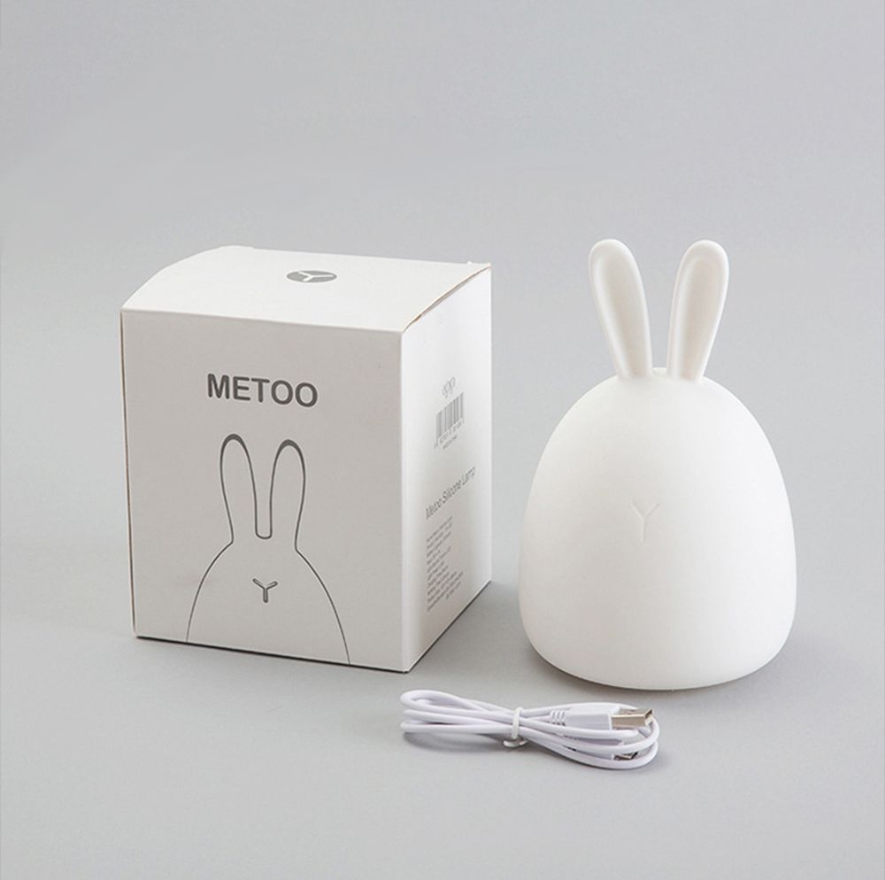 LUSTREON-1W-USB-Rabbit-LED-Night-Light-Silicone-Pat-Control-Multicolor-for-Children-Baby-Moon-Lamp-1342425