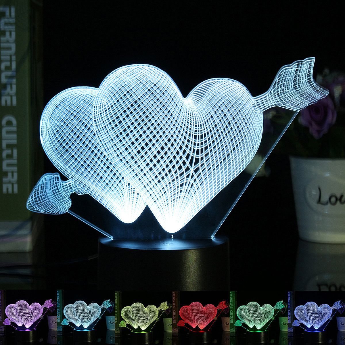 Love-Arrow-3D-Desk-Table-Lamp-7-Color-Change-LED-Night-Light-Party-Decor-Gift-1106455