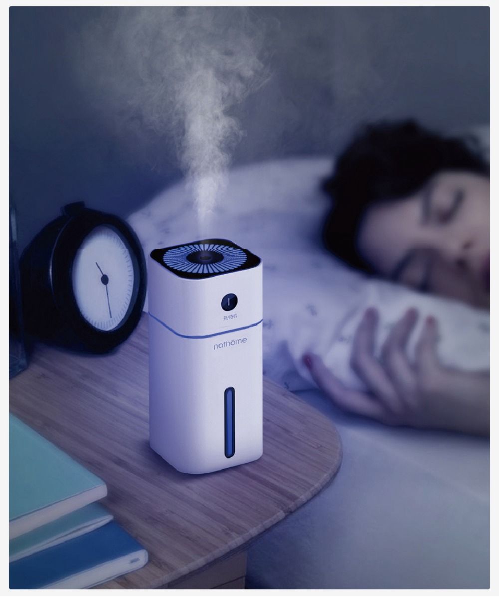 Nathome-Portable-180ml-Mini-Mist-Humidifier-with-Colorful-LED-Night-Light-Timing-USB-Air-Purifier-fr-1541900