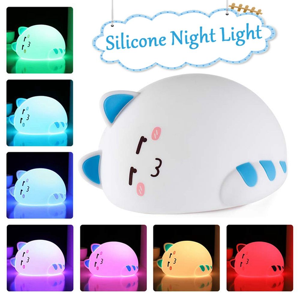 RGB-USB-Rechargeable-LED-Kid-Children-Cat-Night-Light-Lamp-Nursery-Baby-Bedroom-1555476