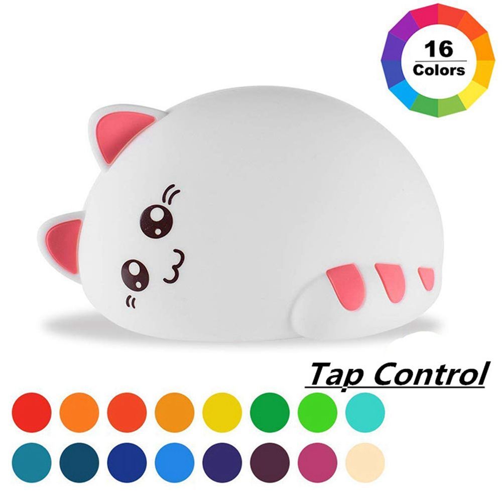 RGB-USB-Rechargeable-LED-Kid-Children-Cat-Night-Light-Lamp-Nursery-Baby-Bedroom-1555476