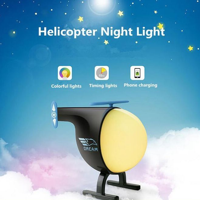 Rechargeable-USB-Touch-Sensor-Helicopter-LED-Night-Light-Colorful-Timer-Atmosphere-Lamp-1078854