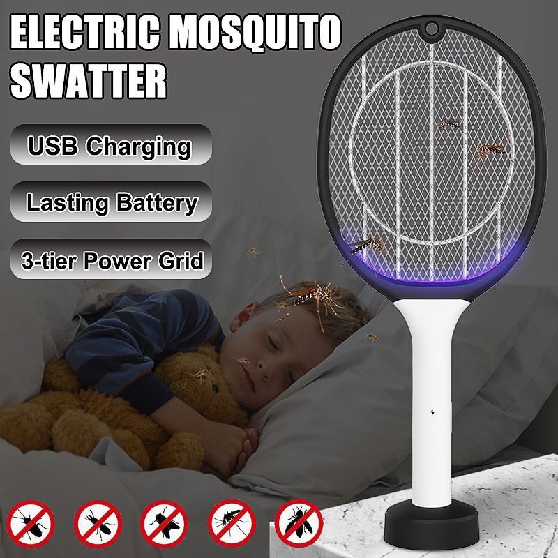 USB-Rechargeable-Electric-Mosquito-Flying-Swatter-Bug-Zapper-Killer-Multifunctional-Pest-Remover-Too-1682506