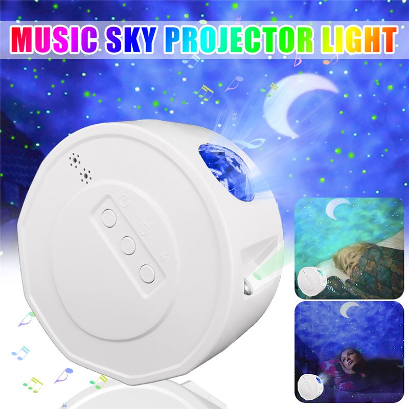 USB-Remote-Projector-Lights-Ocean-Wave-LED-Galaxy-Night-Light-Music-bluetooth-1760750