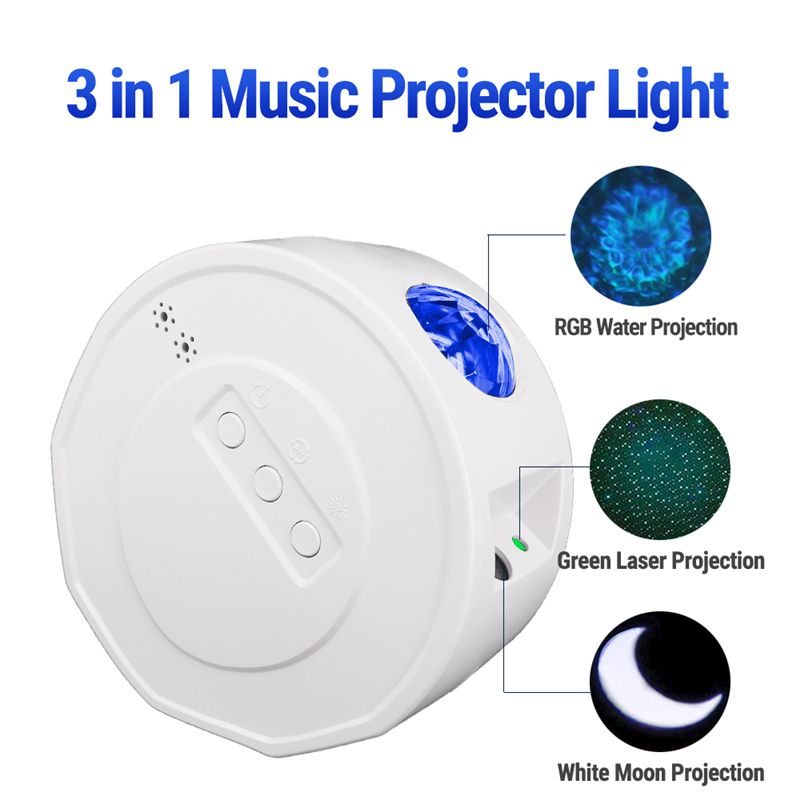 USB-Remote-Projector-Lights-Ocean-Wave-LED-Galaxy-Night-Light-Music-bluetooth-1760750