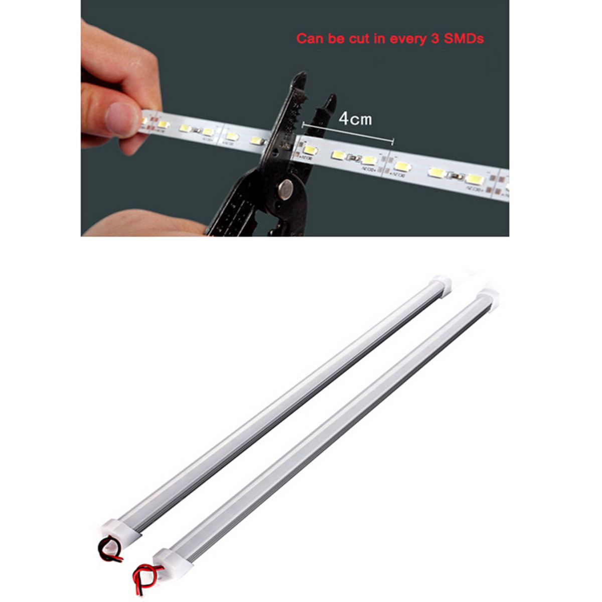 50CM-64W-5630-SMD-Pure-White-Warm-White-Waterproof-Hard-LED-Rigid-Strip-Bar-Light-With-Cover-DC12V-1283576