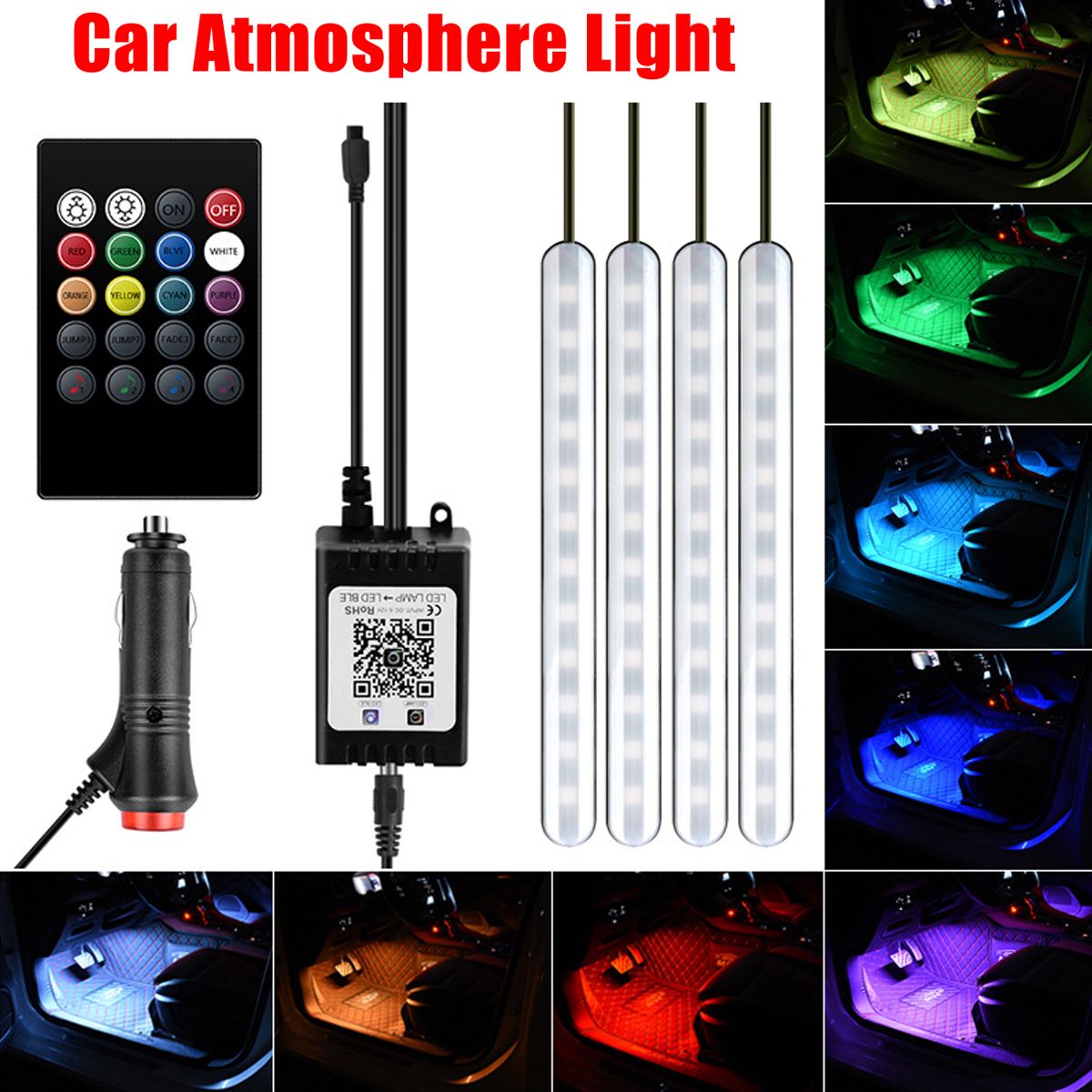 DC12V-10W-Car-Atmosphere-Light-USB-Colorful-Music-Voice-Control-LED-Rigid-Strip-Lamp--Remote-Control-1651600